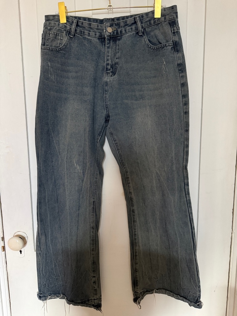 High-Rise Wide-Leg Jeans